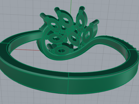 686 Ring 3D 프린트 모델