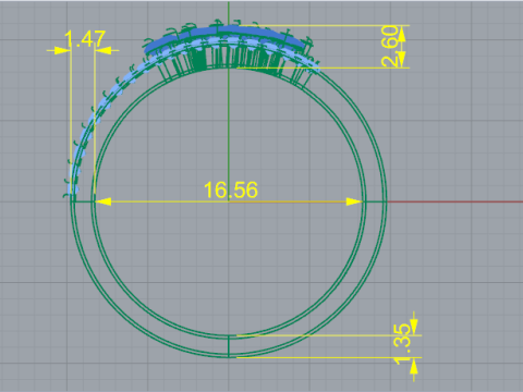 686 Ring 3D 프린트 모델