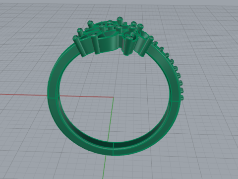 686 Ring 3D 프린트 모델