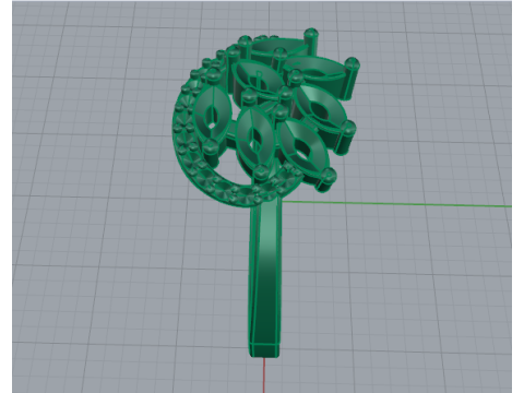 686 Ring 3D 프린트 모델