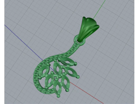 688 Pendant 3D Print Model