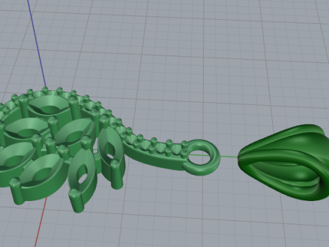 688 Pendant 3D Print Model