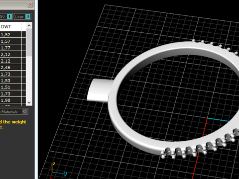 689 Ring 3D-Druckmodell