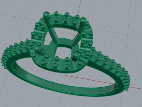 689 Ring 3D Print Model