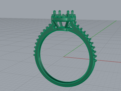 689 Ring 3D-Druckmodell