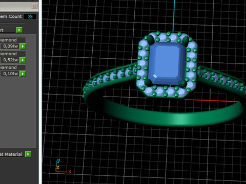693 Ring 3D Print Model