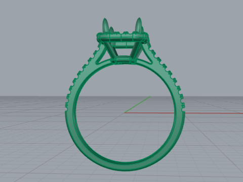 694 Ring 3D Принт Модель