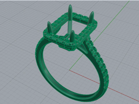 694 Ring 3D Print Model