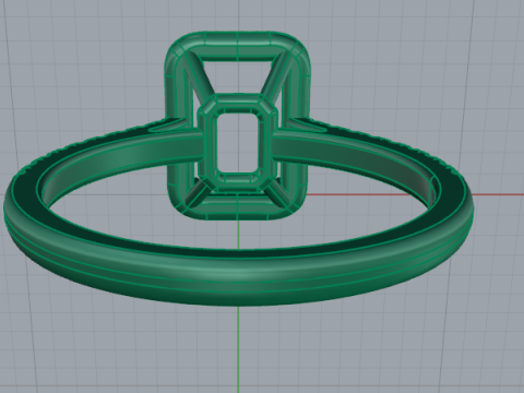 694 Ring 3D Принт Модель