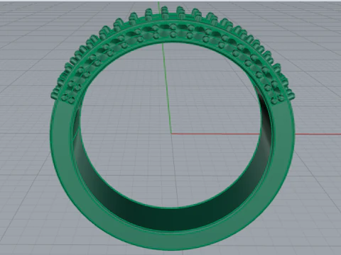 695 Ring 3D Print Model