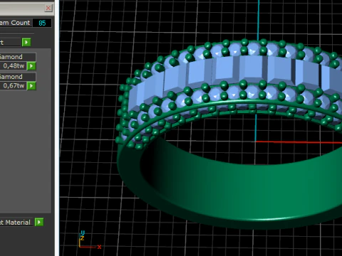 695 Ring 3D Print Model