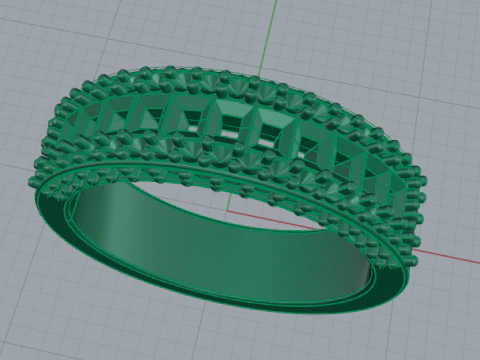 695 Ring 3D Print Model