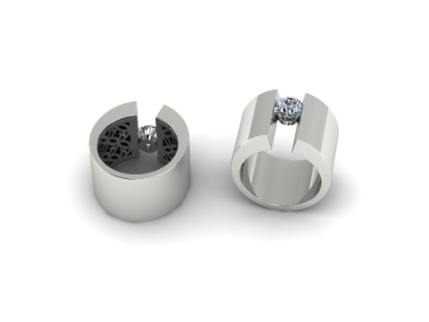 696 Ring 3D Print Model