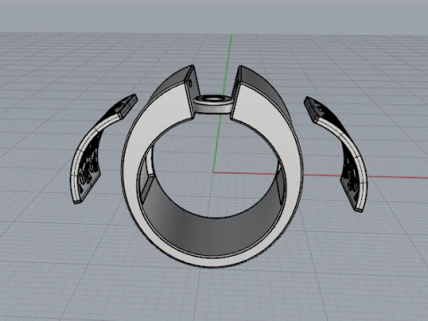 696 Ring 3D Print Model
