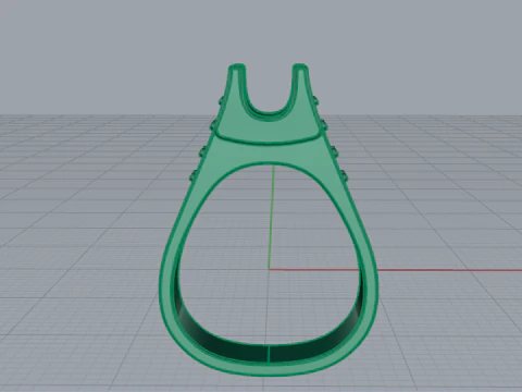 697 Ring 3D Print Model