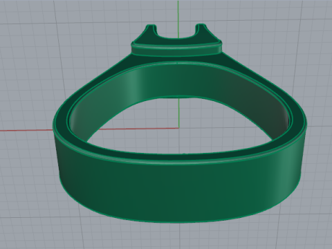 697 Ring 3D Принт Модель
