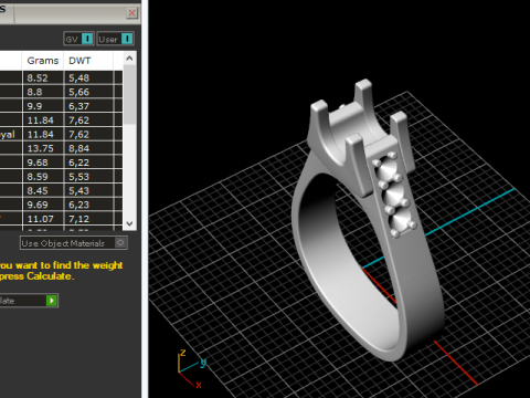 697 Ring 3D Принт Модель
