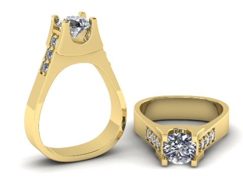 697 Ring 3D 프린트 모델
