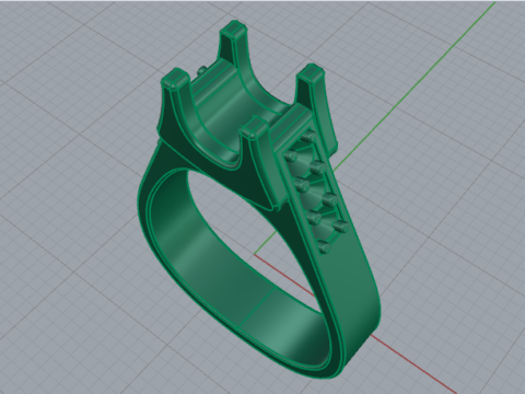 697 Ring 3D Принт Модель