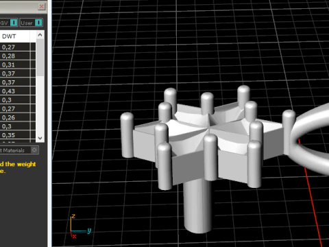 698 Ciondolo Modello di stampa 3D
