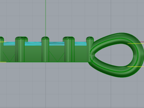698 Pendant 3Dプリントモデル