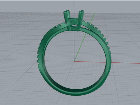 699 Ring 3D 프린트 모델