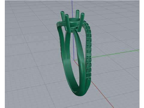 699 Ring 3D 프린트 모델