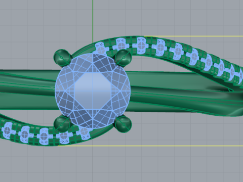 699 Ring 3D 프린트 모델