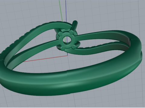 699 Ring 3D 프린트 모델