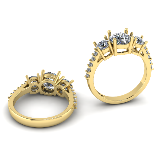 701 Ring 3D Baskı Modeli .c4d .max .obj .3ds .fbx .stl .blend