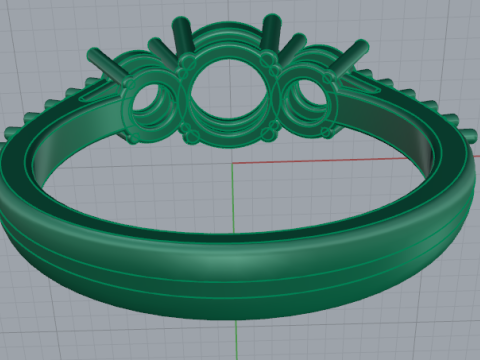 701 Ring 3D Baskı Modeli