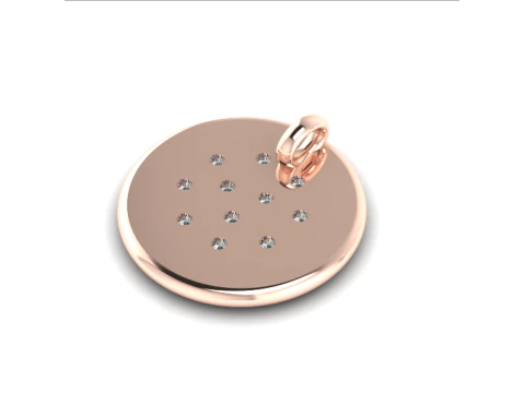 702 Pendant 3D Print Model