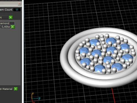 702 Pendant 3D Print Model