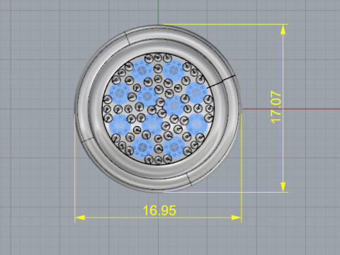 702 Pendant 3D 打印模型
