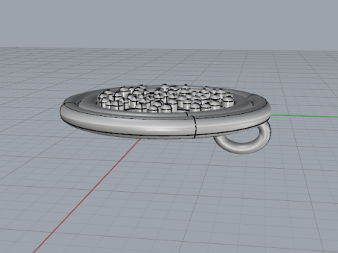 702 Pendant 3D 打印模型