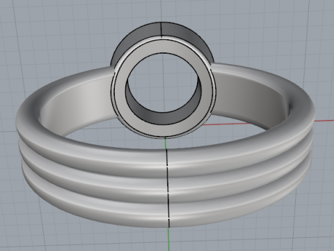703 Ring 3D Принт Модель