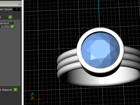 703 Ring 3D Принт Модель