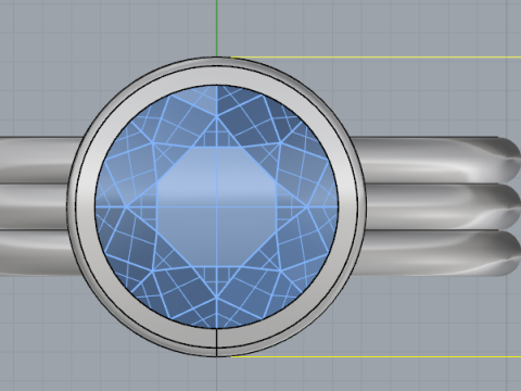 703 Ring 3D Принт Модель
