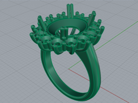 704 Ring 3D 프린트 모델