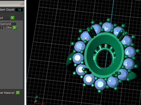 704 Ring 3D 프린트 모델