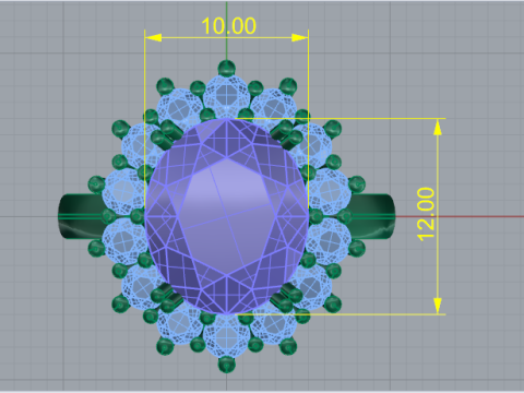 704 Ring 3D 프린트 모델