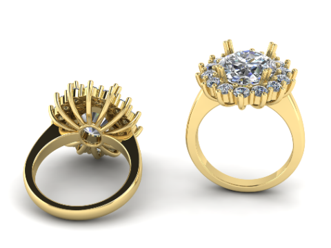 704 Ring 3D 프린트 모델