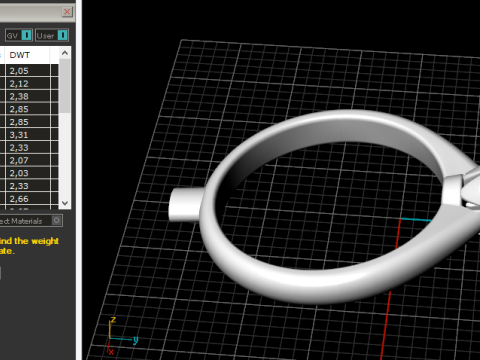 707 Engagement ring Modèles 3D en vedette