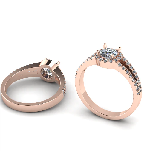 709 Ring 3D Print Model .c4d .max .obj .3ds .fbx .stl .blend 