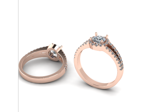 709 Ring 3D 프린트 모델