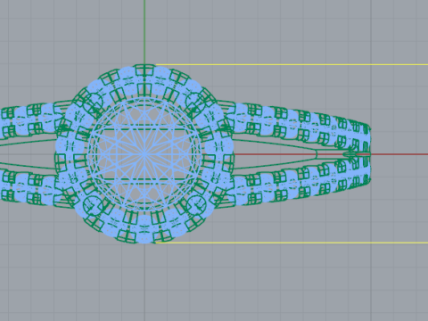 709 Ring 3Dプリントモデル