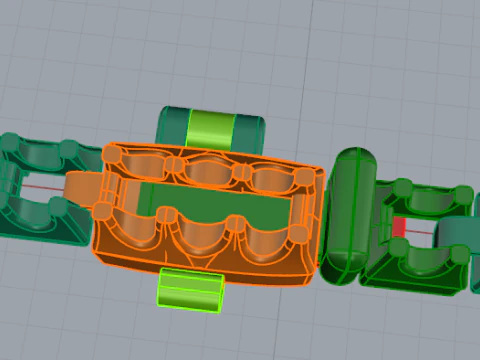 710 Bracelet 3D Print Model