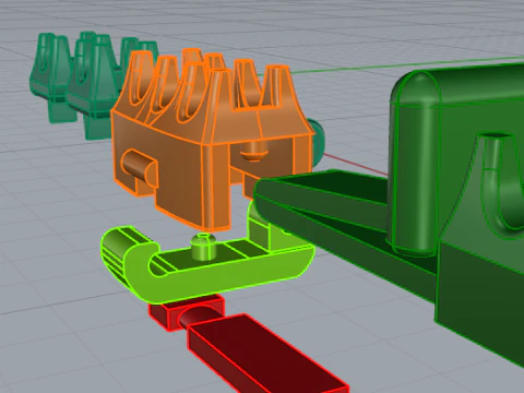 710 Bracelet 3D Print Model