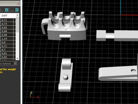 710 Bracelet 3D Print Model