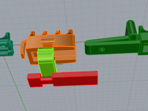 710 Bracelet 3D Print Model